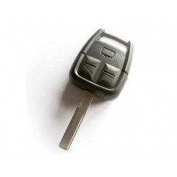 Vauxhall 3 Button Remote Key Shell HU100 Blade - Replacement Key Cases from www.keycasereplace.co.uk
