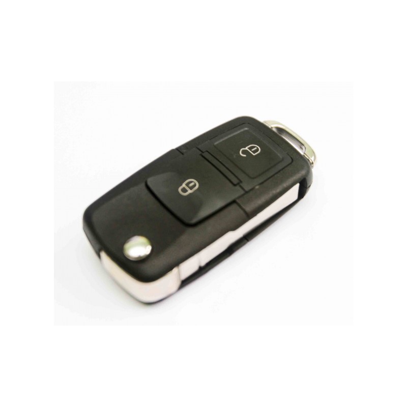 Vw 2 Button Remote Key Shell | Replacement Volkswagen Key Case