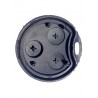 Smart 3 button remote key shell