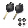 Smart 3 button remote key shell
