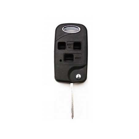 Lexus 3 Button Flip Modified Remote Key Shell