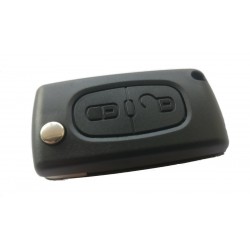 Citroen 2-button flip key case - Replacement Key Cases from www.keycasereplace.co.uk