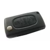 Citroen 3-button flip key case