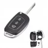 Hyundai 3 Button Flip Remote Key Shell