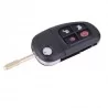 Jaguar 4 Button Remote Key Cover (FO21) - Replacement Key Cases from www.keycasereplace.co.uk