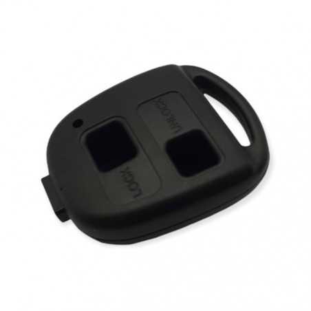 Toyota 2 Button Remote Key Fob Case With No Key Blade
