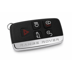 Range Rover 4+1 button smart key case replacement angled view
