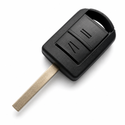 Replacement Vauxhall 2 Button Key Shell With Right Blade